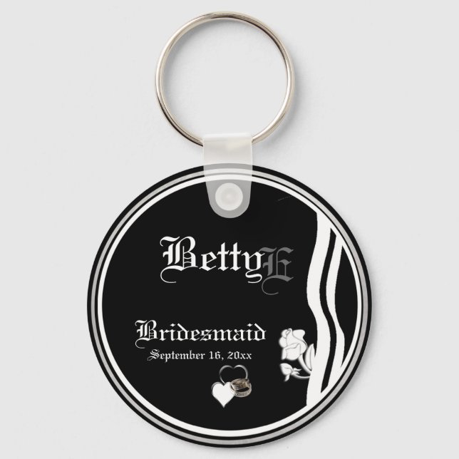 Chaveiro de Manutenção Personalizável do Bridesmai (Frente)