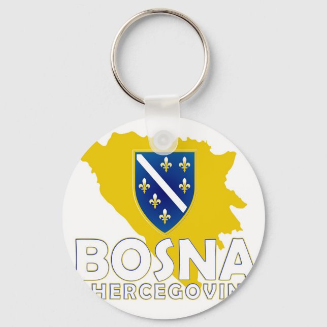 Chaveiro de Mapa BiH (Frente)