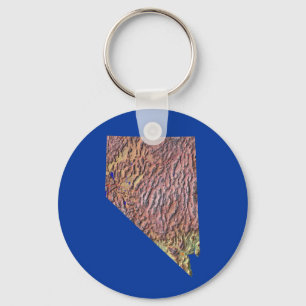 Chaveiro de Mapa de Nevada