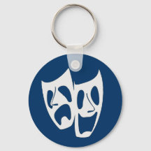 Chaveiro de Máscaras de Teatro