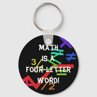 Chaveiro de matemática