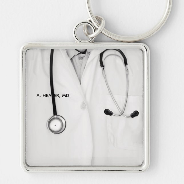 chaveiro de médico personalizado (Frente)