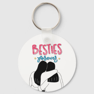 Chaveiro de melhores amigos personalizados - Desig
