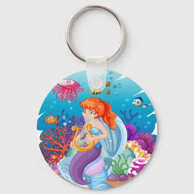 Chaveiro de Mermaid (Frente)