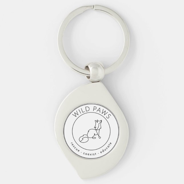 Chaveiro de metal (Frente)