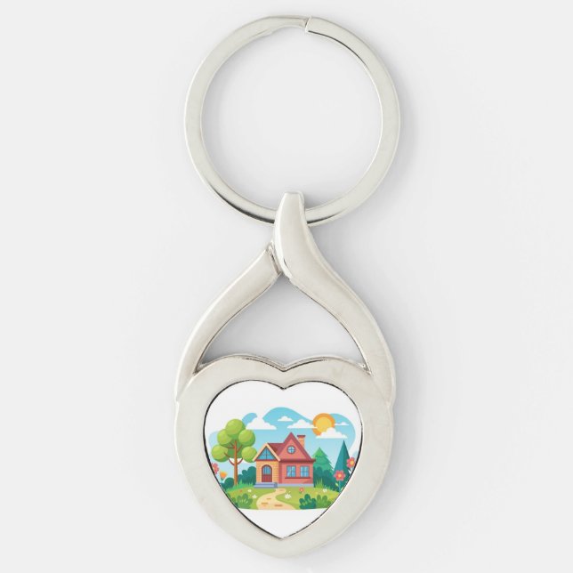 Chaveiro de metal (Frente)