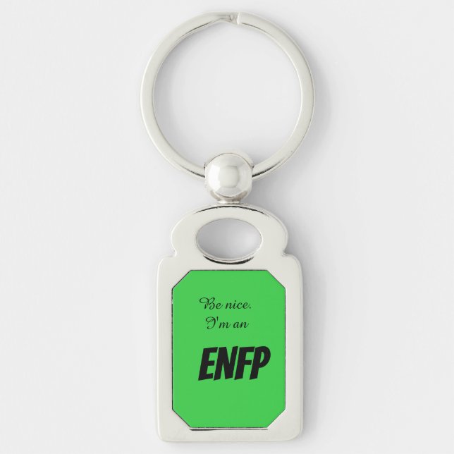 CHAVEIRO de metal ENFP (Frente)