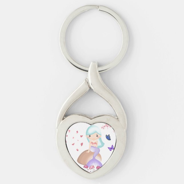 Chaveiro de metal inspirado na arte (Frente)