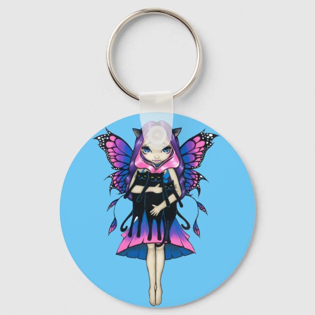 chaveiro de "Meus Três Gatinhos" (Frente)