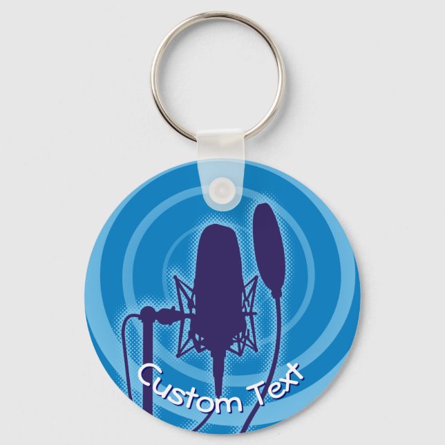 Chaveiro de Microfone Studio (Frente)