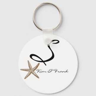 CHAVEIRO de Monograma Simples de Starfish