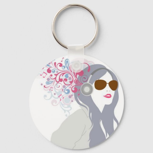 Chaveiro de Music Girl (Frente)