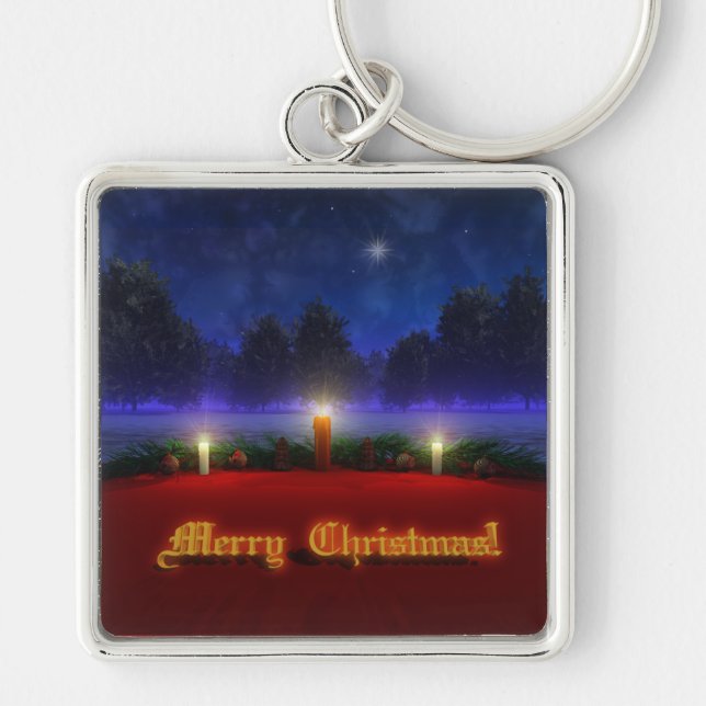 Chaveiro de Natal das Visões Brigher (Frente)