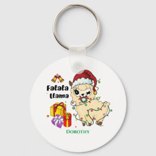 Chaveiro de Natal Llama