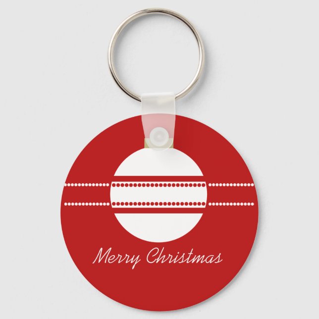 Chaveiro de Natal Simples para Ornament Chic (Frente)