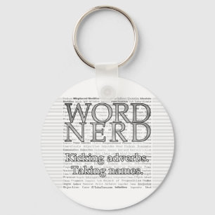 Chaveiro de Nerd do Word