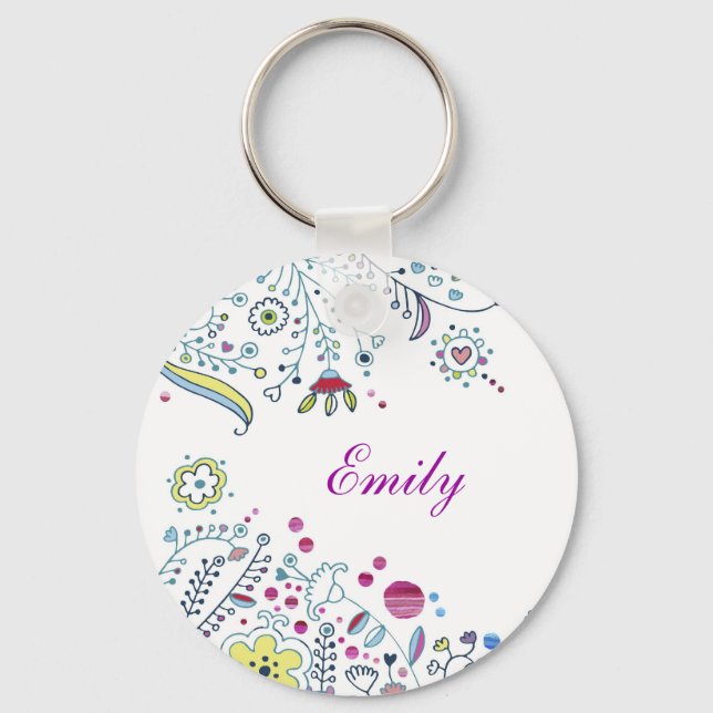 Chaveiro de Nome Personalizado (Frente)