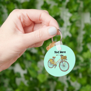 Chaveiro de NOME Personalizado Bicicleta