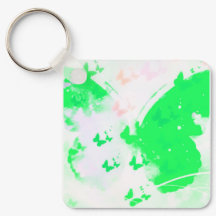 Chaveiro de Páscoa de borboletas