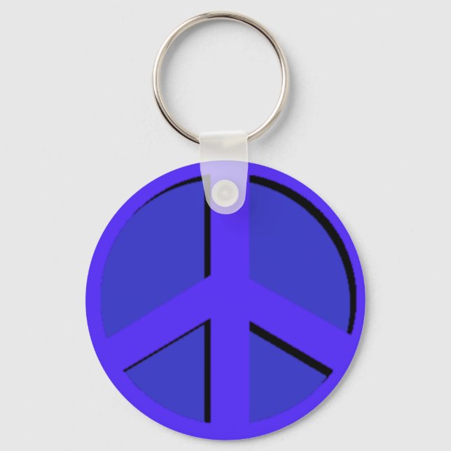 Chaveiro de Paz Azul (Frente)
