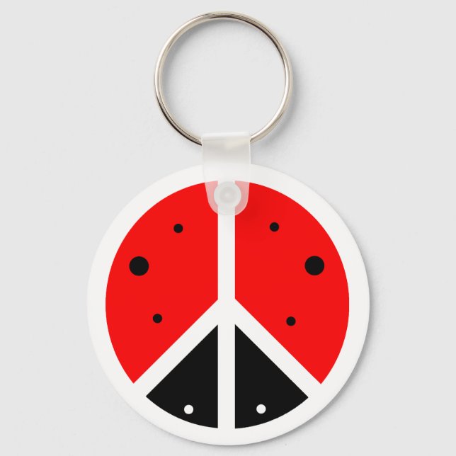 Chaveiro de Paz de Ladybug (Frente)