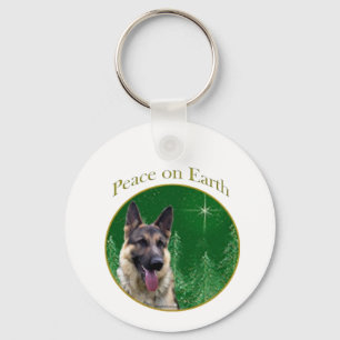 Chaveiro de paz german shepherd