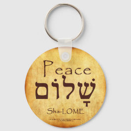 Chaveiro DE PAZ HEBREW
