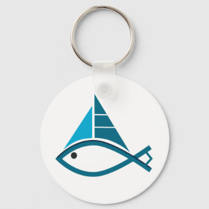 chaveiro de peixe-vela