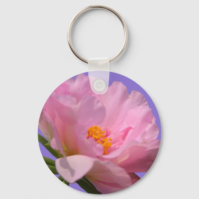 Chaveiro de Peony Rosa (Frente)