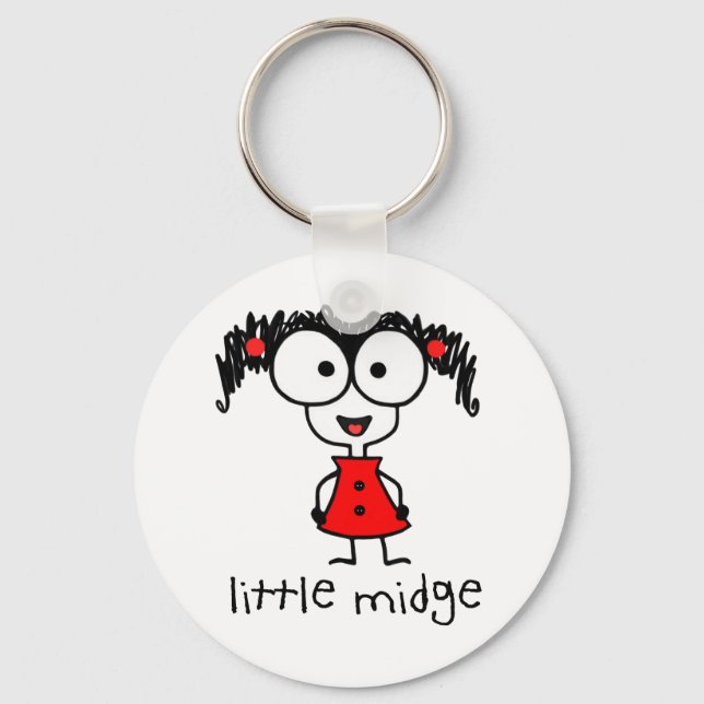 Chaveiro de pequena midge (Frente)