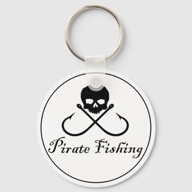 Chaveiro de pesca pirata (Frente)