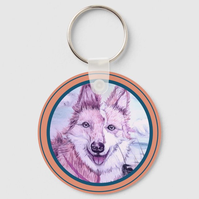 Chaveiro de Pet de Fotografia Personalizada (Frente)