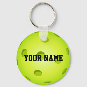 Chaveiro de Pickleball - NOME PERSONALIZADO
