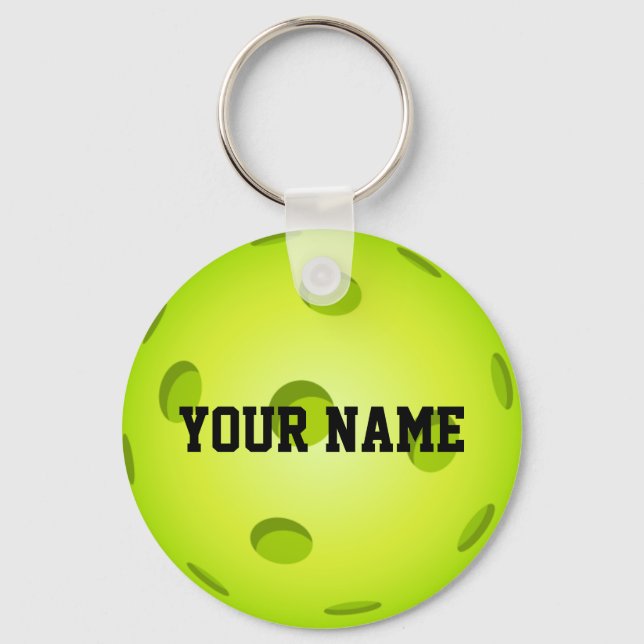 Chaveiro de Pickleball - NOME PERSONALIZADO (Frente)