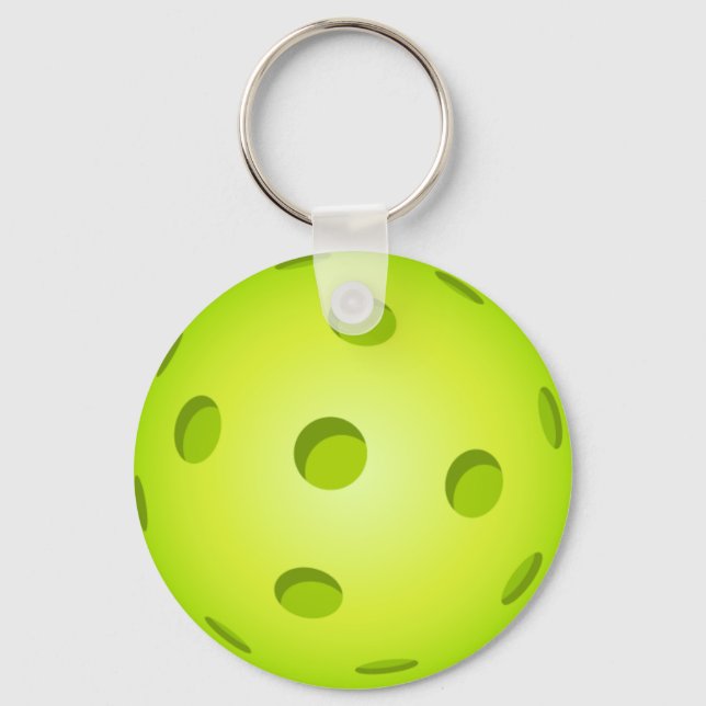 Chaveiro de Picleball - Verde (Frente)