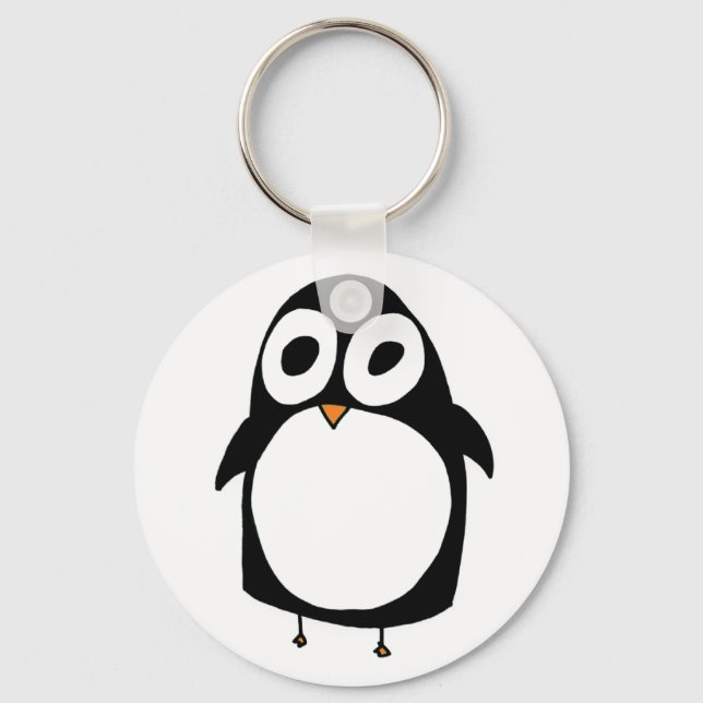 Chaveiro de pinguim (Frente)