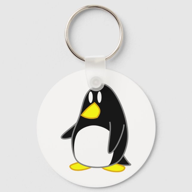 Chaveiro de pinguim (Frente)