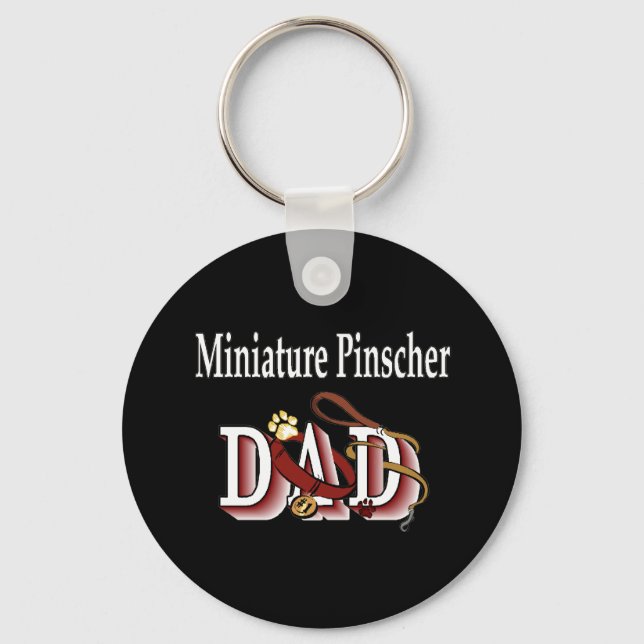 chaveiro de pinscher miniatura (Frente)
