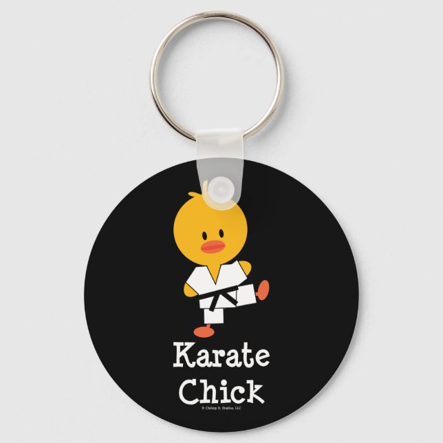 Chaveiro de Pintinho de Karate (Frente)