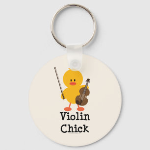 Chaveiro de Pintinho violino