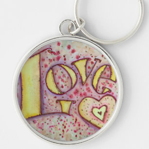 Chaveiro de Pintura de Arte de Amor