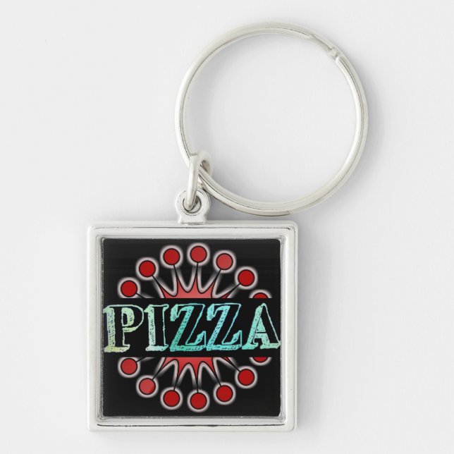 Chaveiro de pizza (Frente)