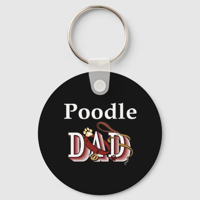 chaveiro de poodle (Frente)