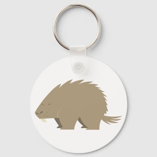 Chaveiro de Porcupine Cinto (Frente)