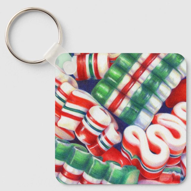 CHAVEIRO de Praça de Alumínio de CANDY (Frente)