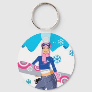 Chaveiro de pranchas de neve