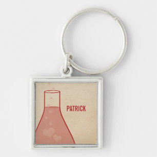 Chaveiro de Pré-colante Whimsical, Vermelho