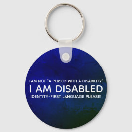 Chaveiro de Primeira Deficiência de Identidade