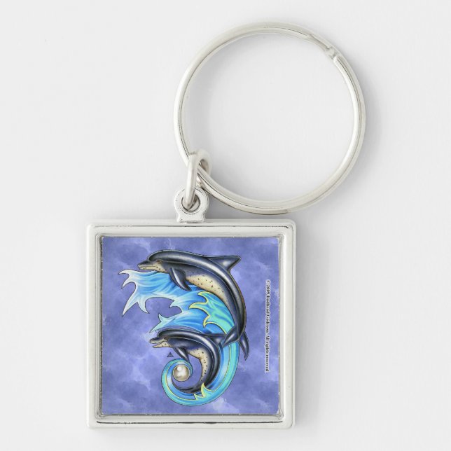 Chaveiro de Quadrado de Breeze (Frente)