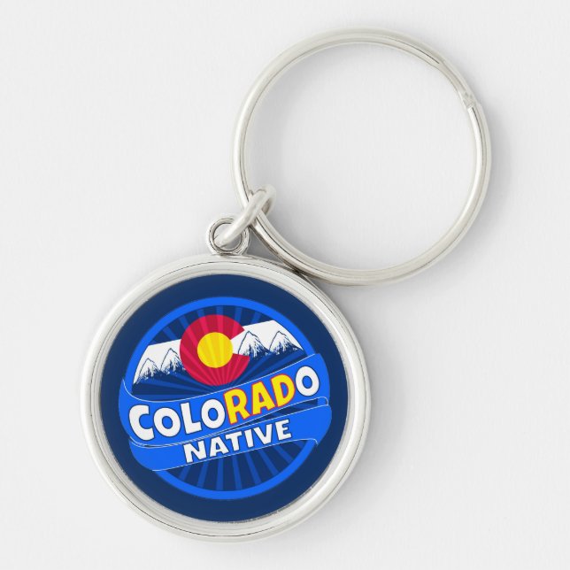 Chaveiro de rad nativo do Colorado (Frente)